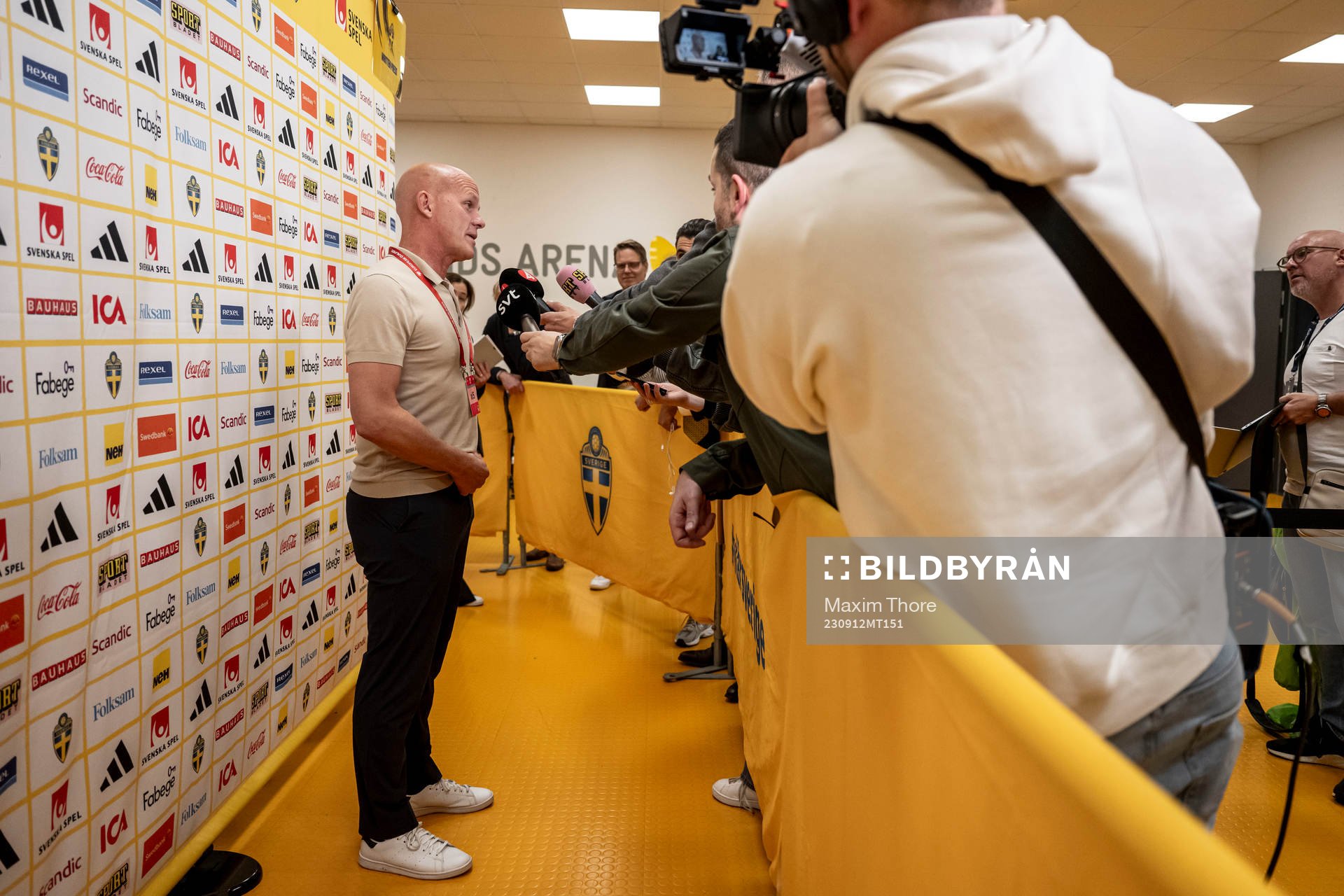 Jens T Andersson, head of national teams of Sweden