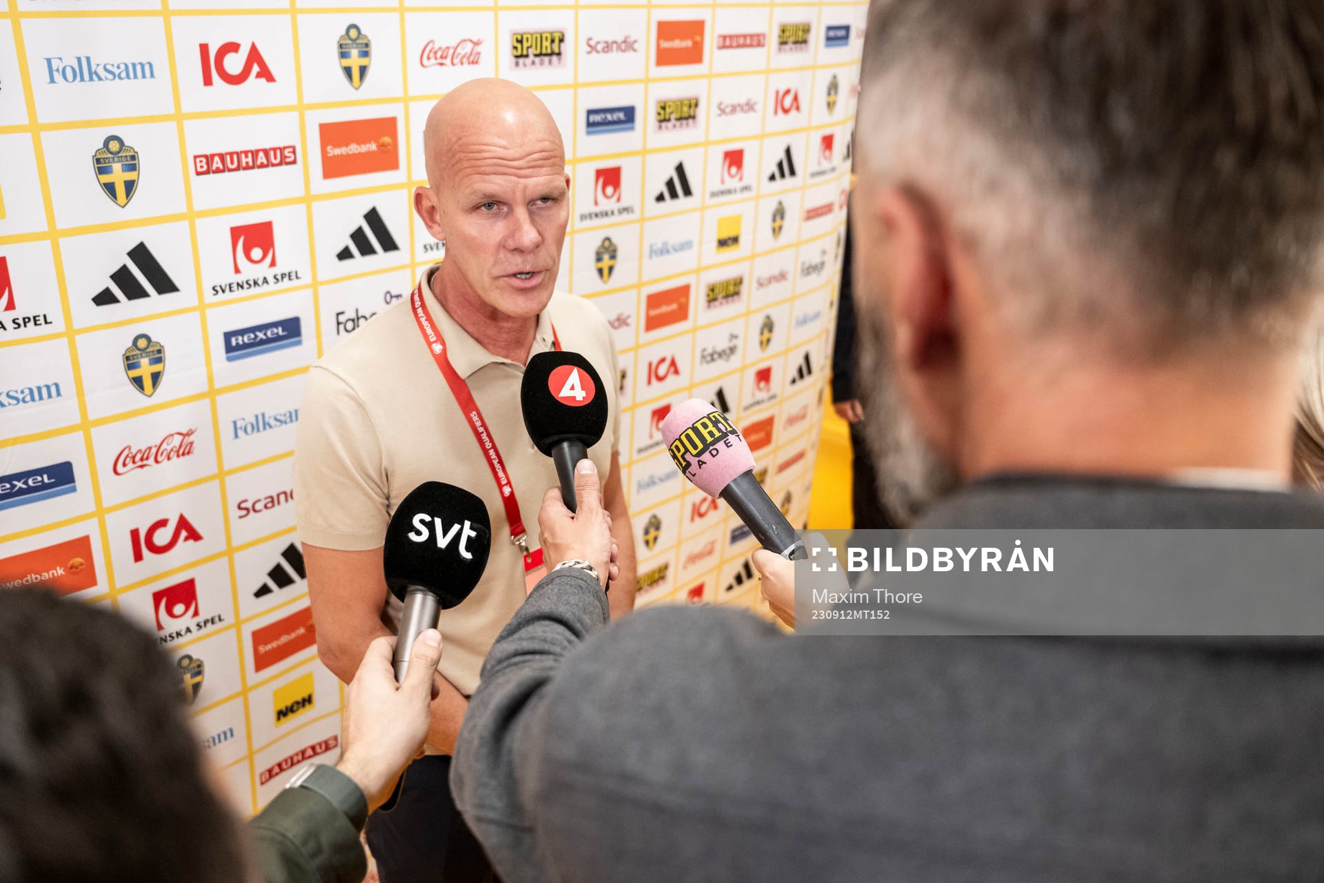 Jens T Andersson, head of national teams of Sweden