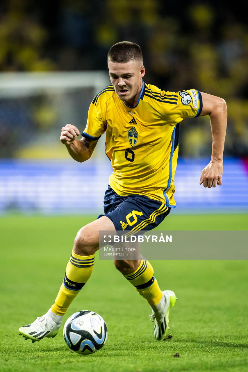 Emil Holm of Sweden