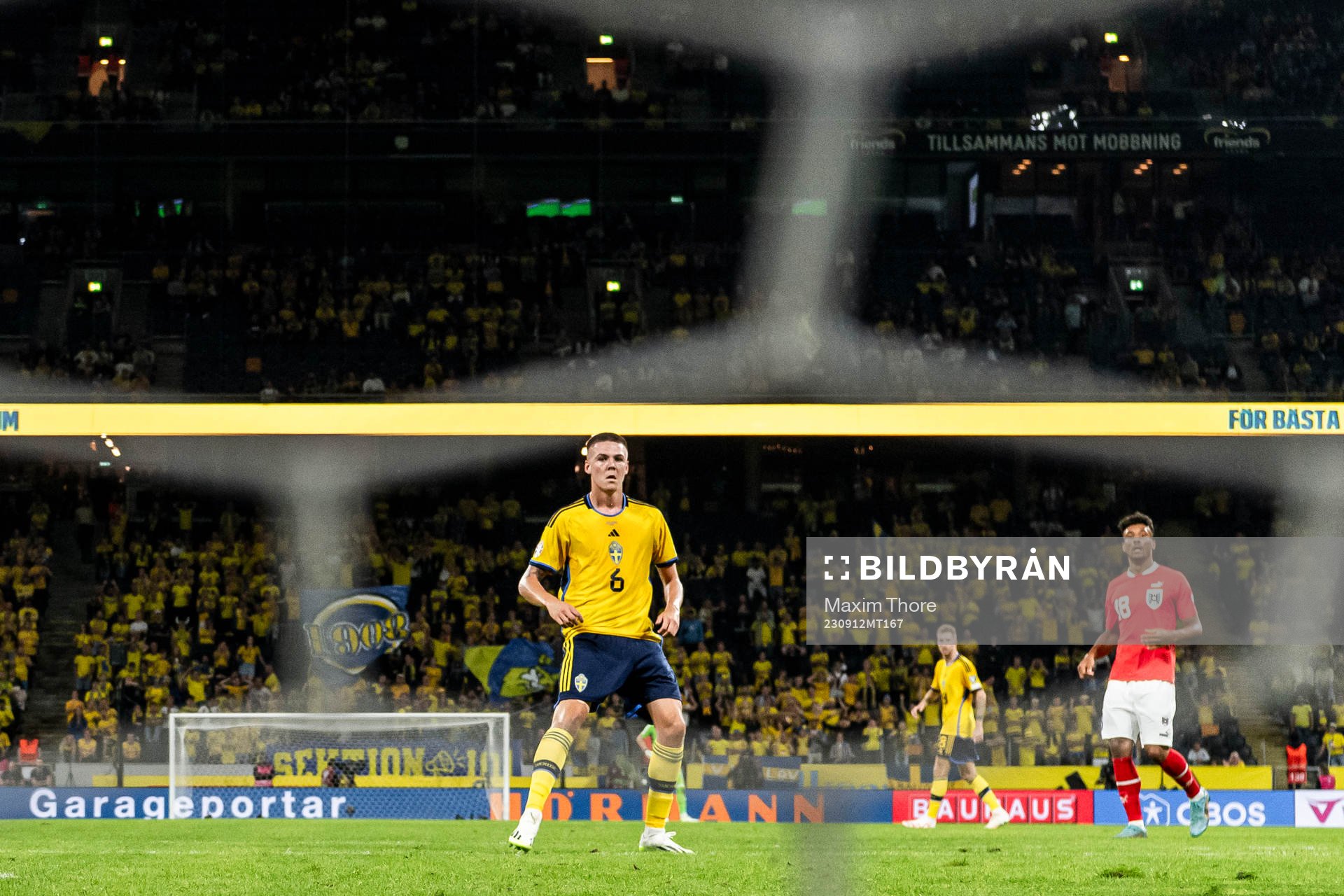 Emil Holm of Sweden scores the 1-3 goal