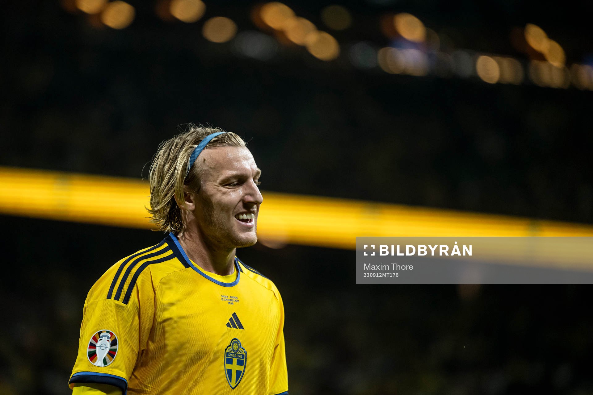 Emil Forsberg of Sweden