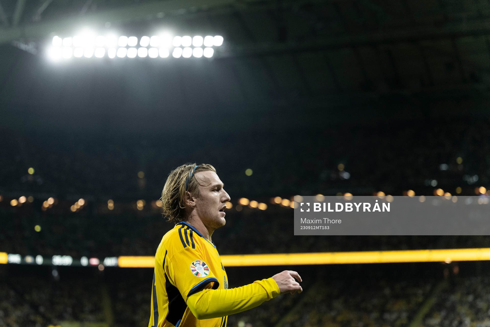 Emil Forsberg of Sweden
