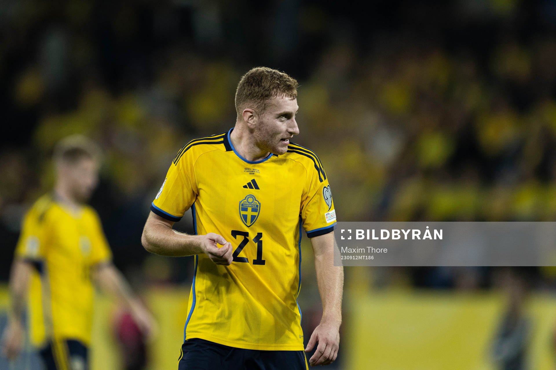 Dejan Kulusevski of Sweden