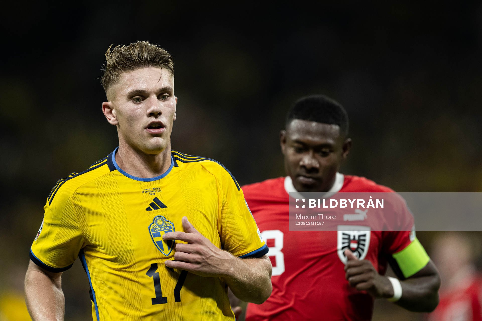 Viktor Gyökeres of Sweden