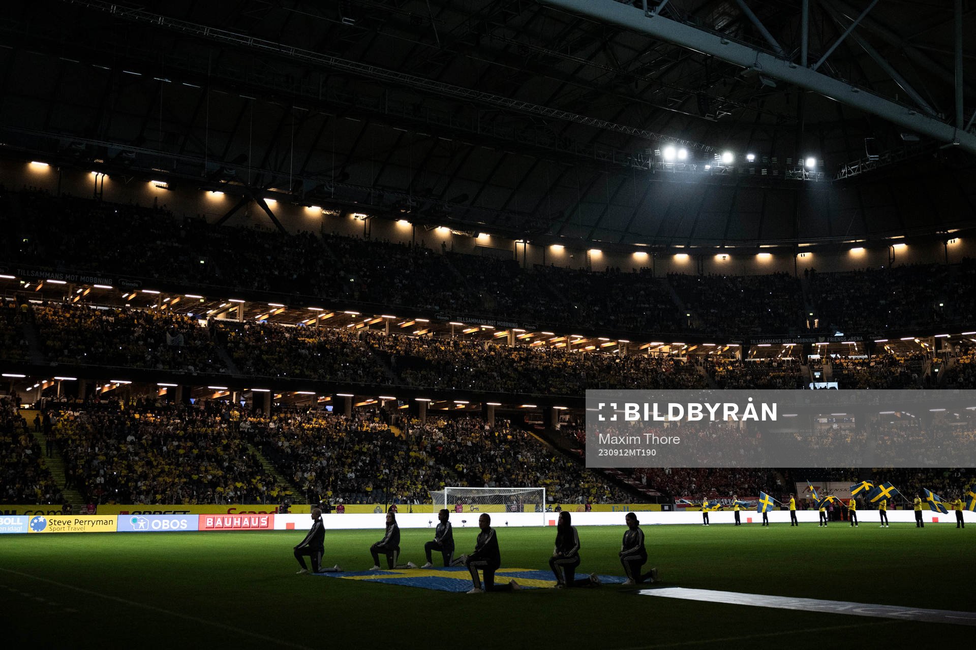 View over Friends Arena