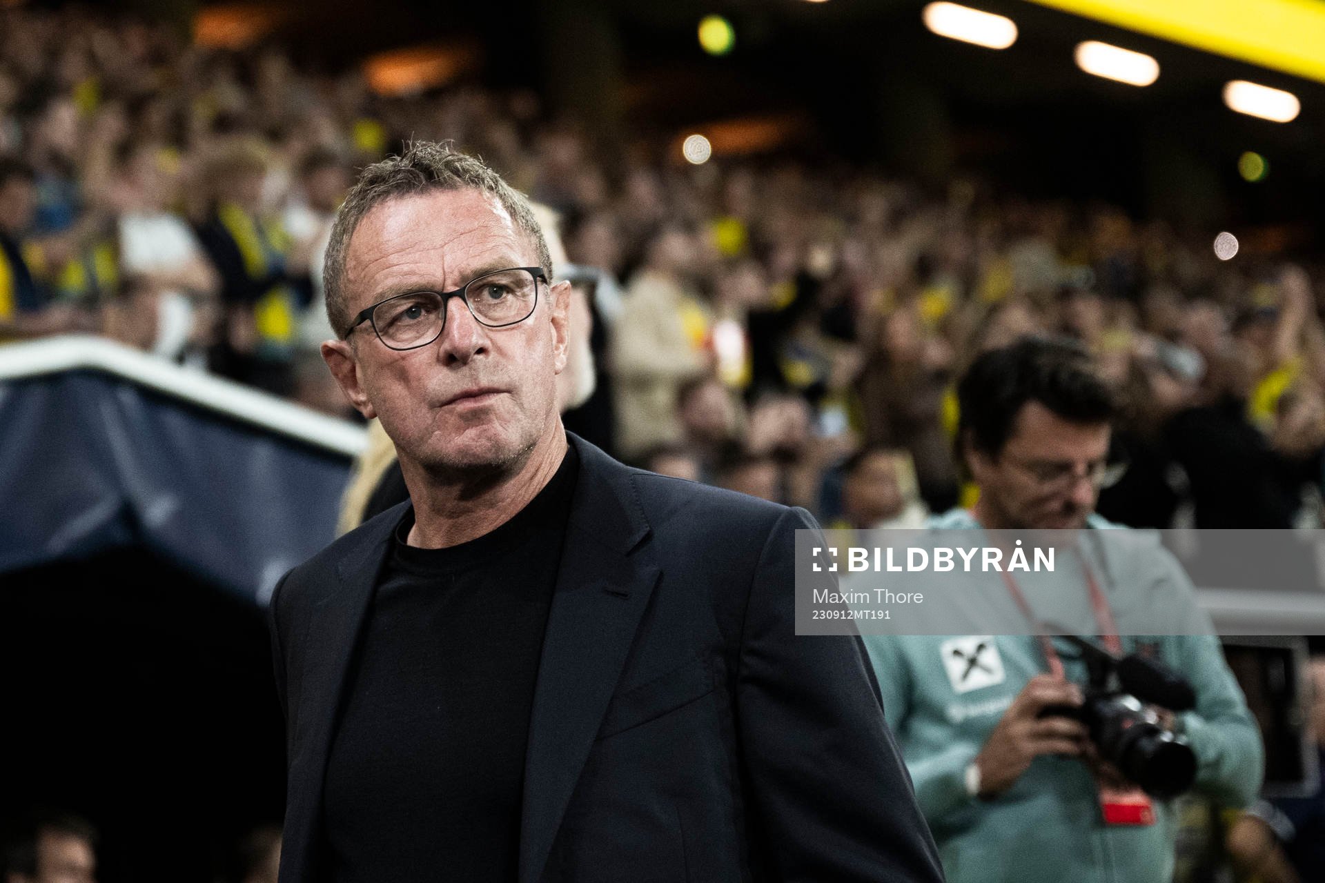 Head coach Ralf Rangnick of Austria