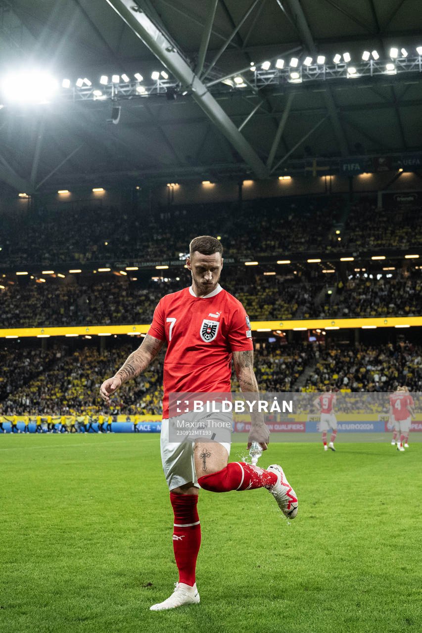 Marko Arnautovic of Austria