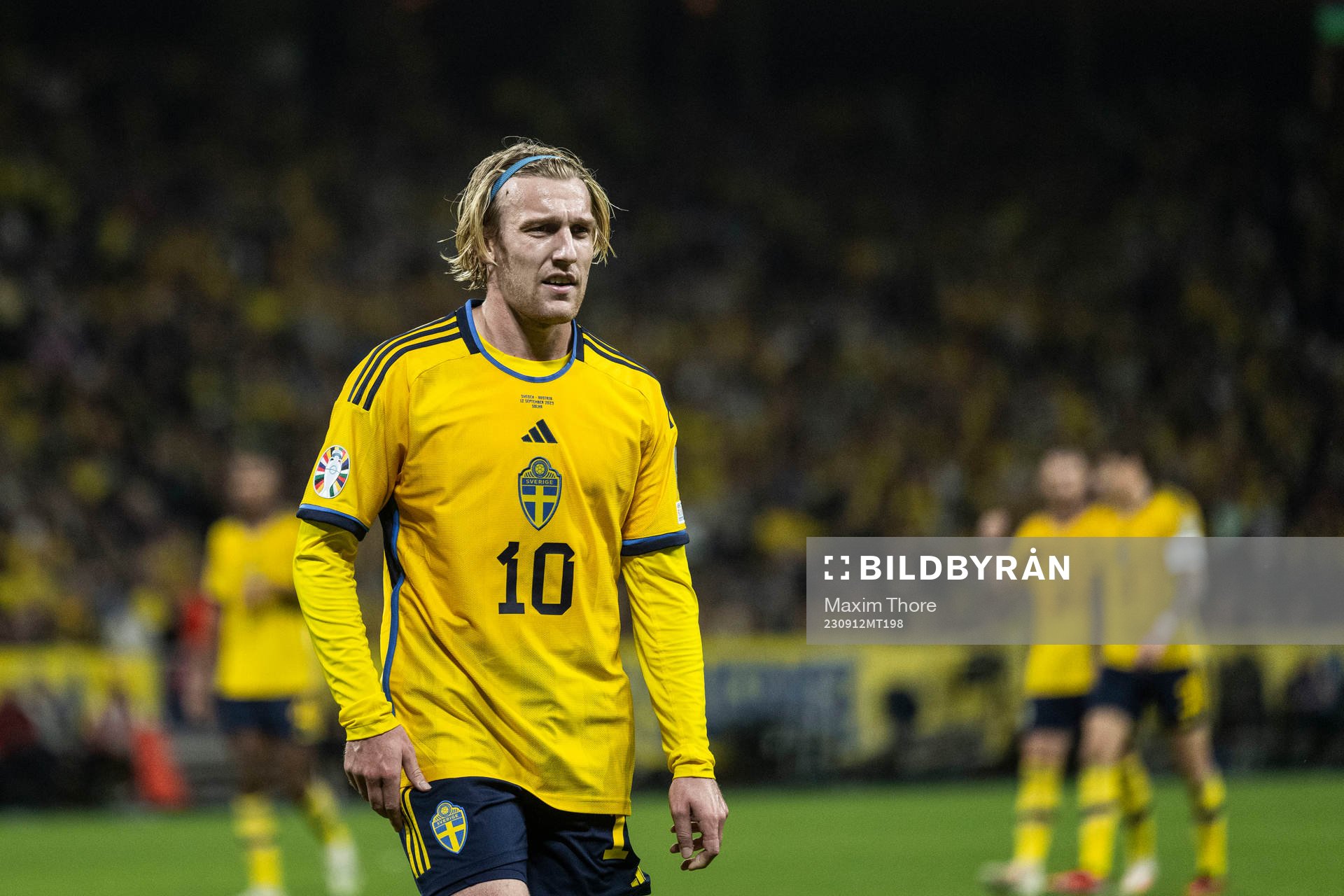 Emil Forsberg of Sweden