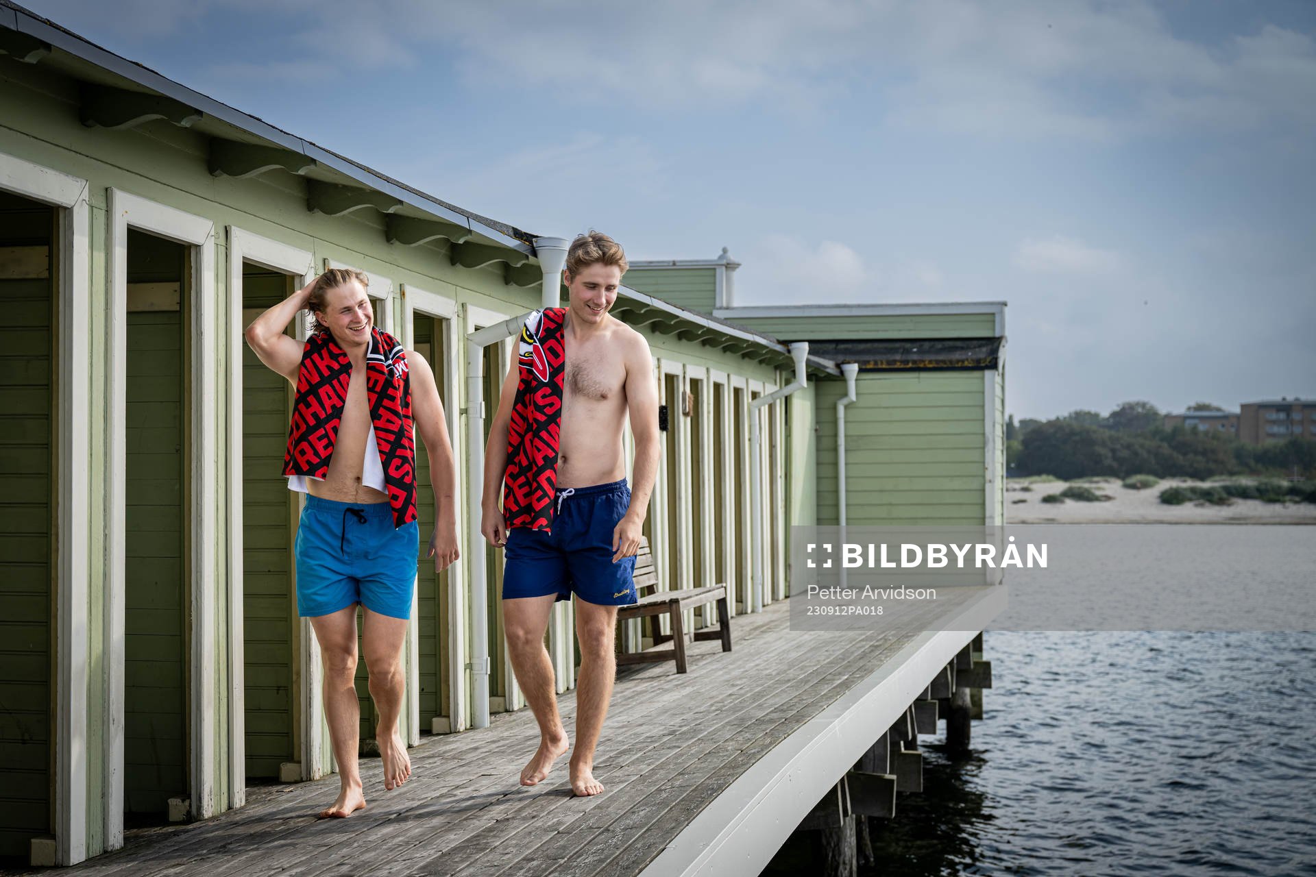 Lauri Pajuniemi och Janne Kuokkanen, ishockeyspelare i