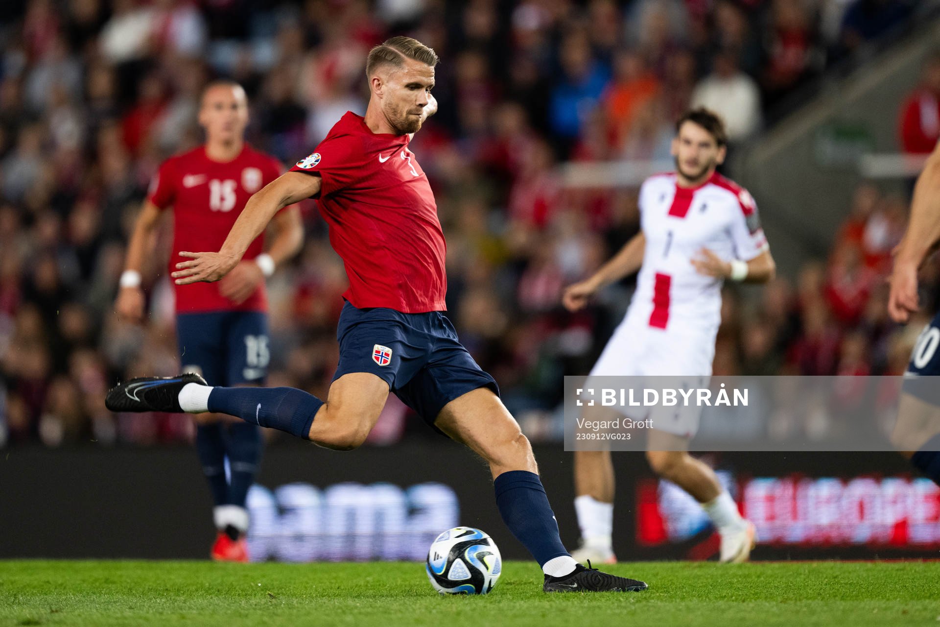 Kristoffer Ajer of Norway