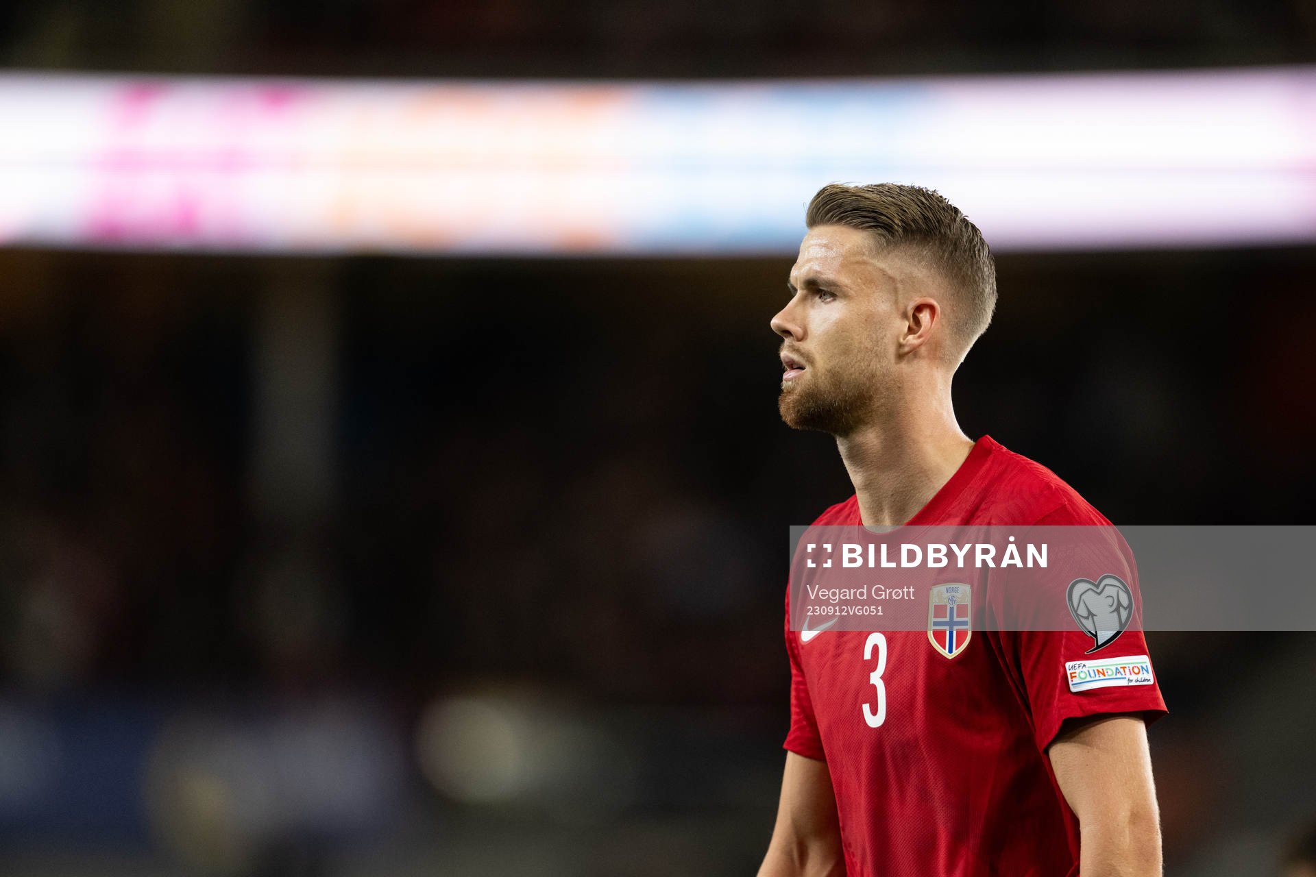 Kristoffer Ajer of Norway
