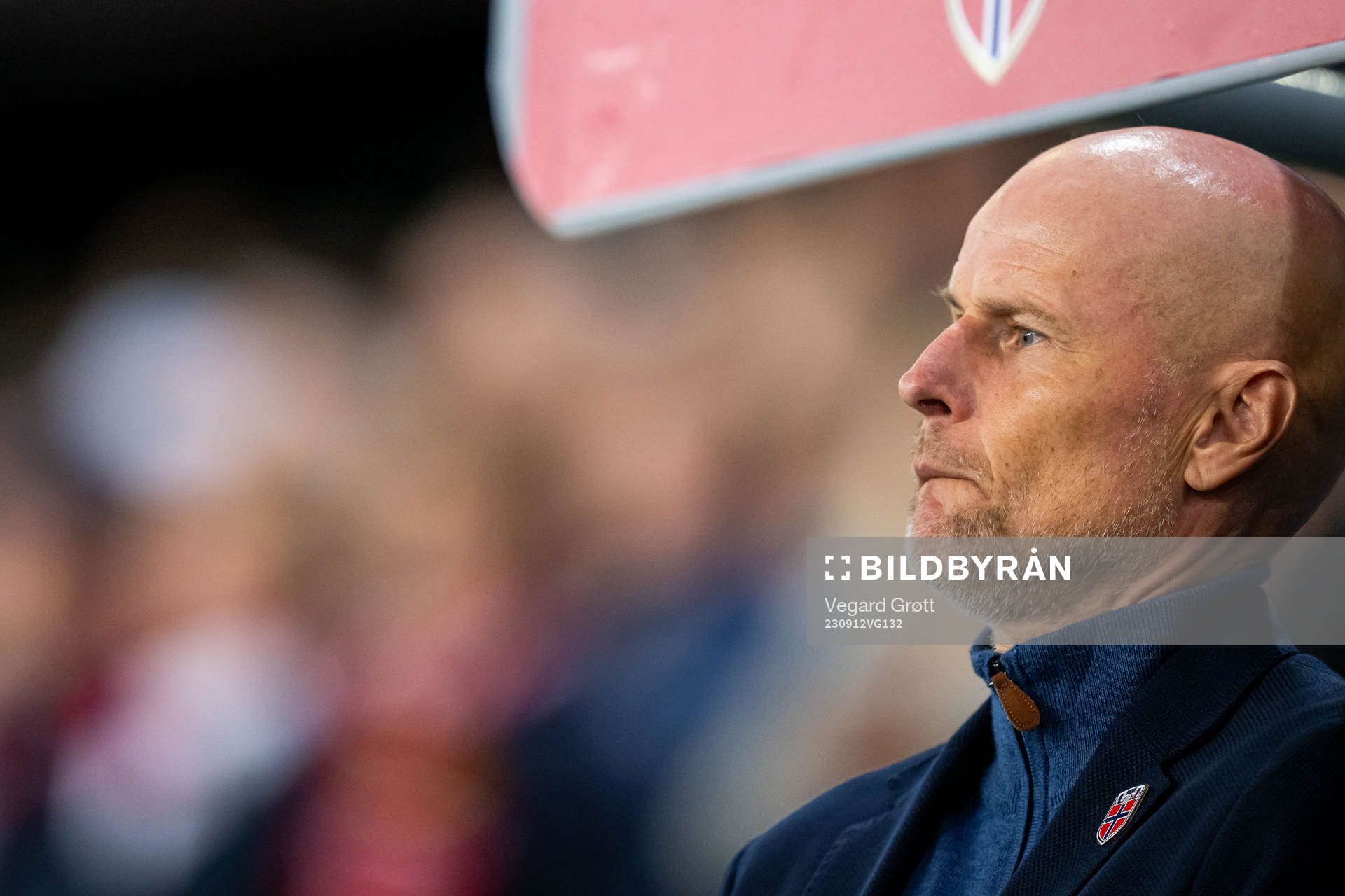 Ståle Solbakken, head coach of Norway