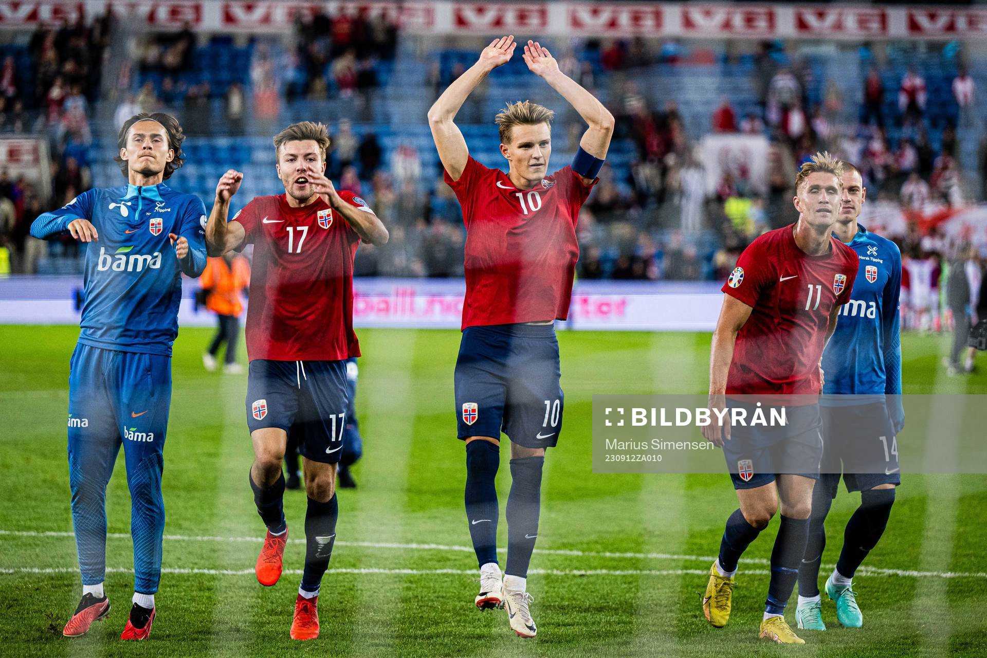 Markus Solbakken, Fredrik André Bjørkan, Martin Ødegaard