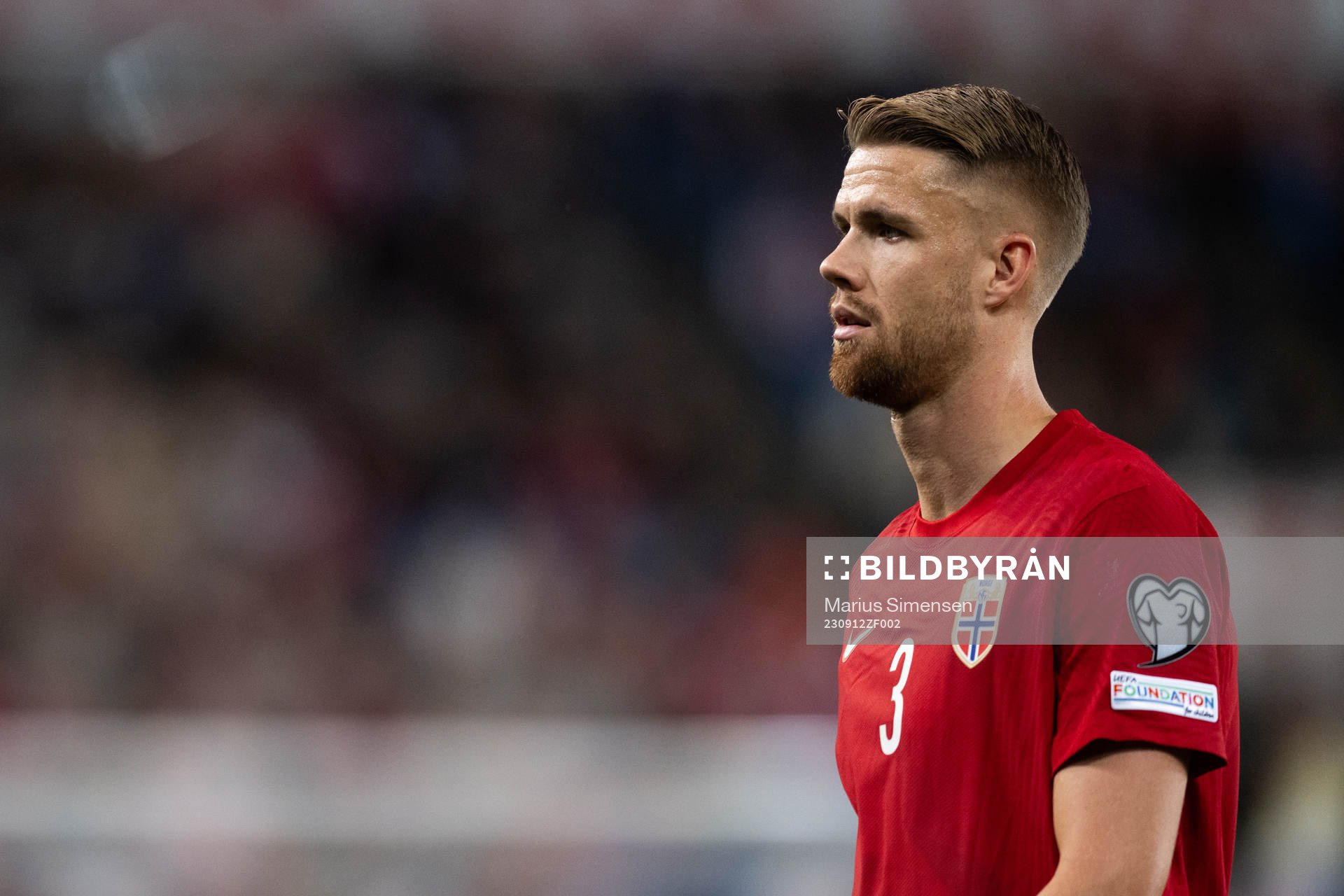 Kristoffer Ajer of Norway