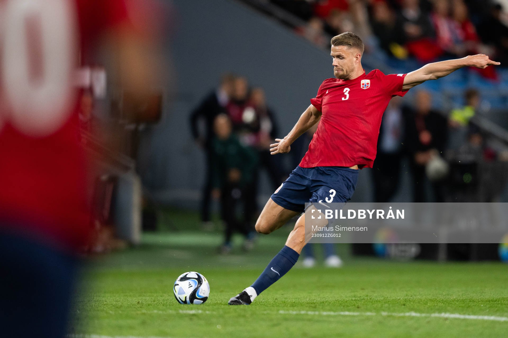 Kristoffer Ajer of Norway