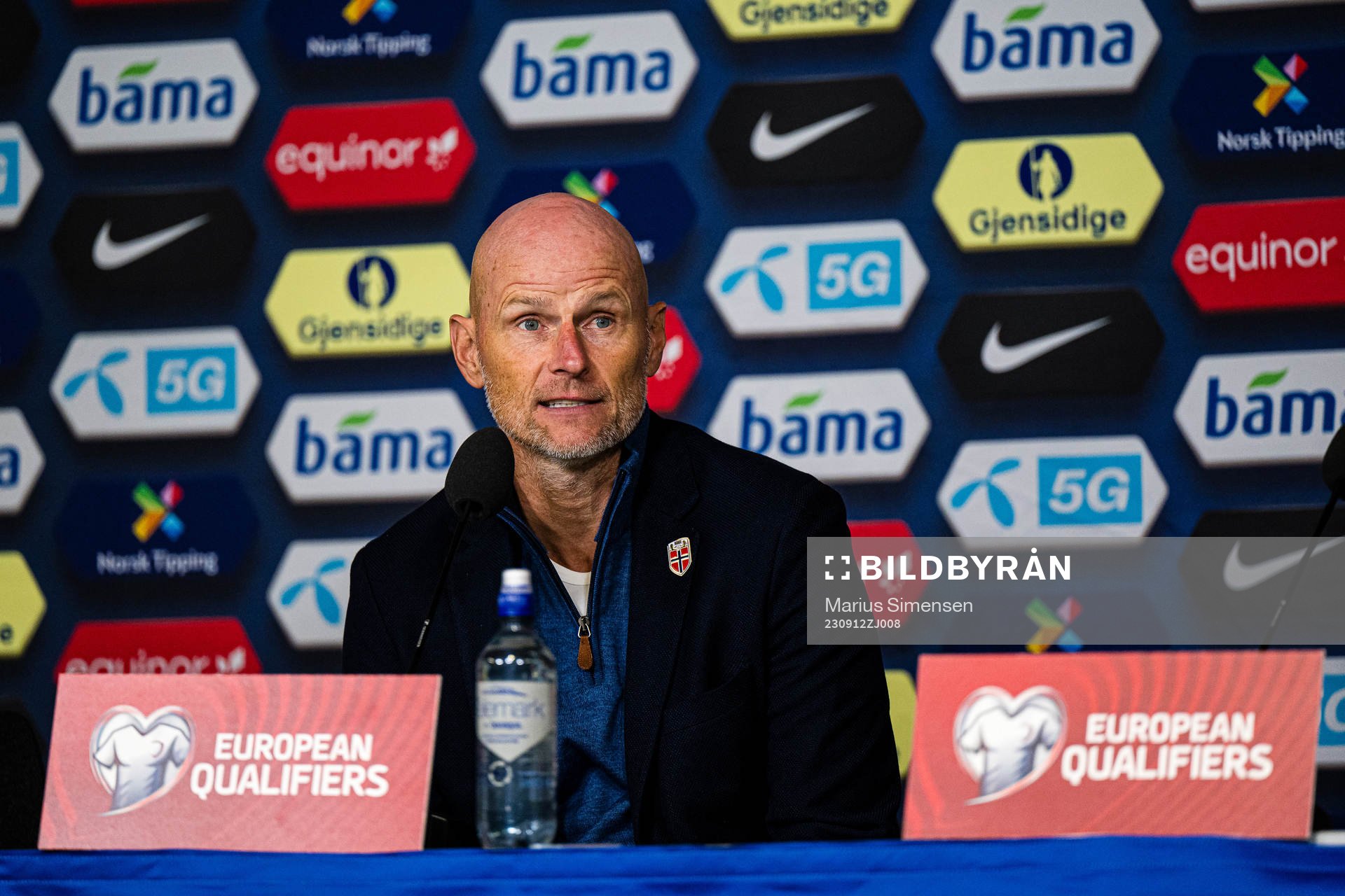 Ståle Solbakken, head coach of Norway