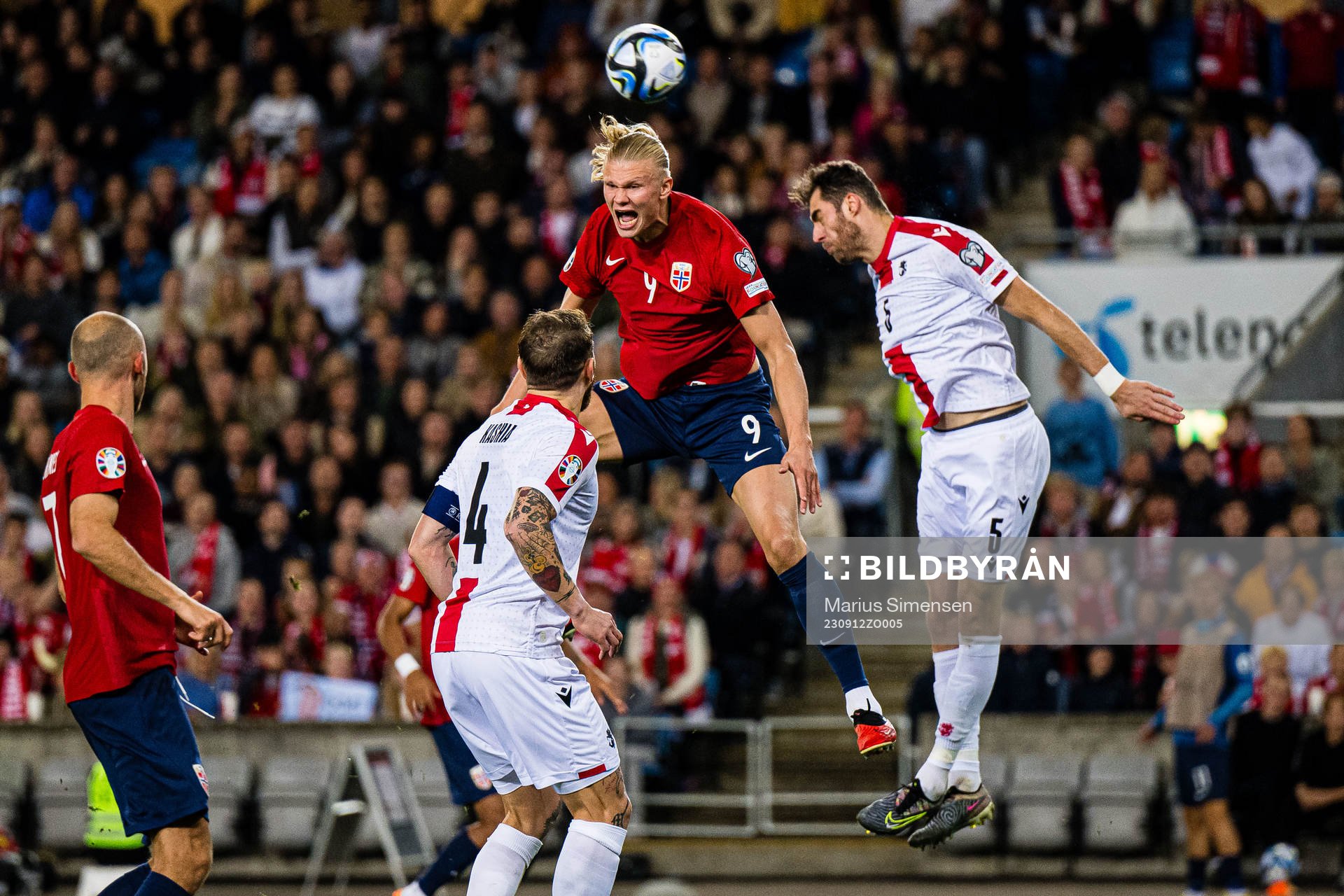 Erling Braut Haaland of Norway
