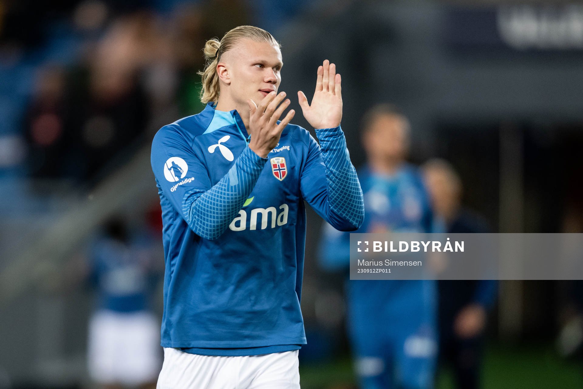 Erling Braut Haaland of Norway