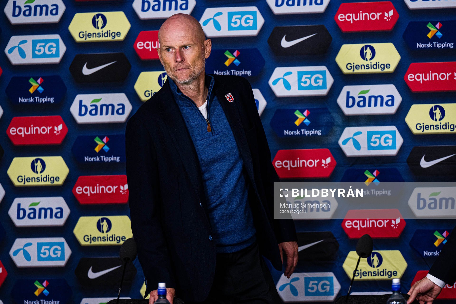 Ståle Solbakken, head coach of Norway