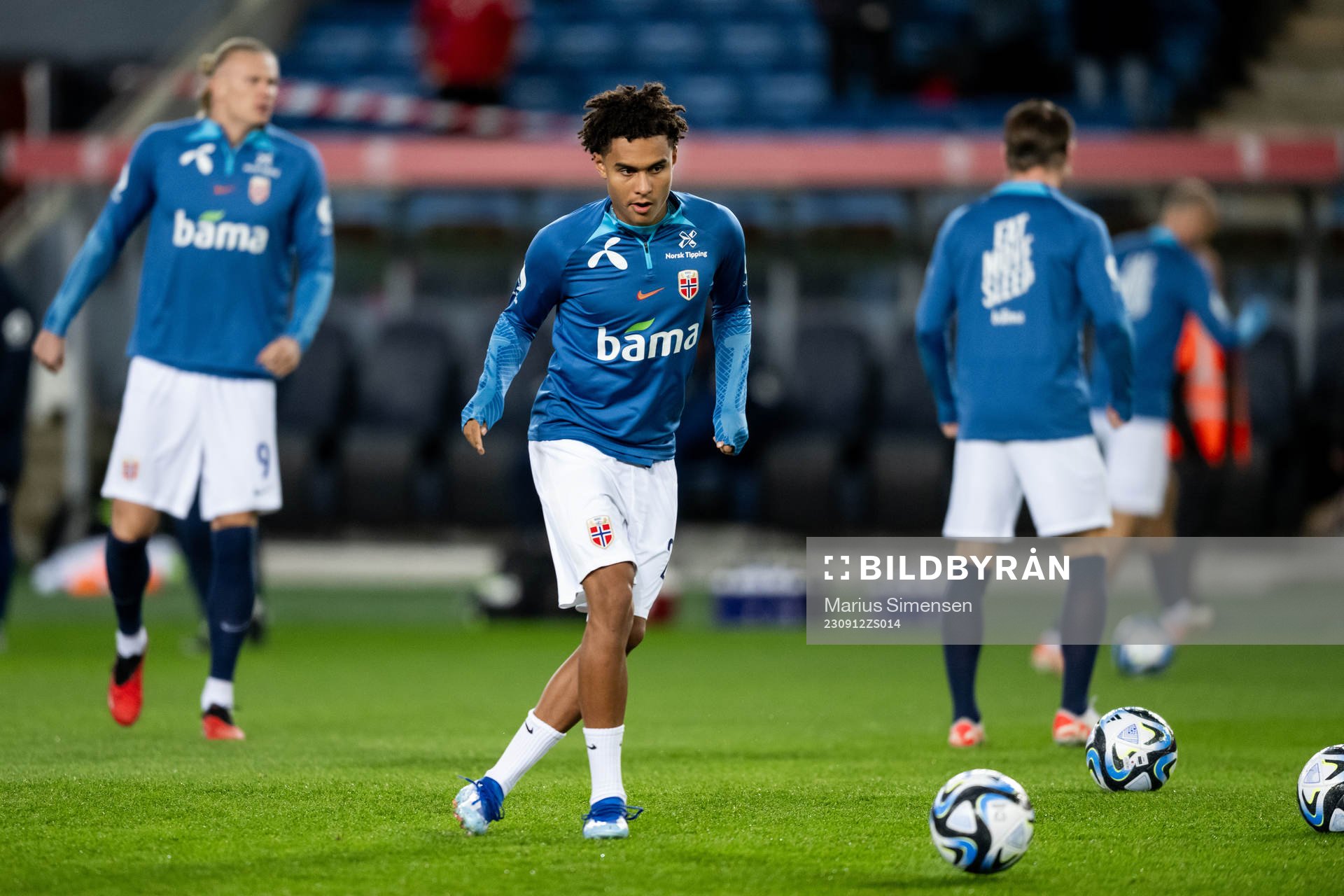 Antonio Nusa of Norway