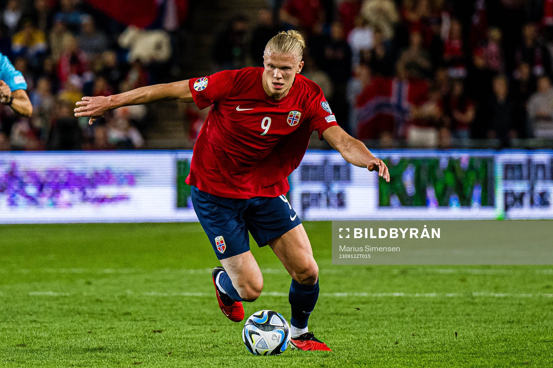 Erling Braut Haaland of Norway