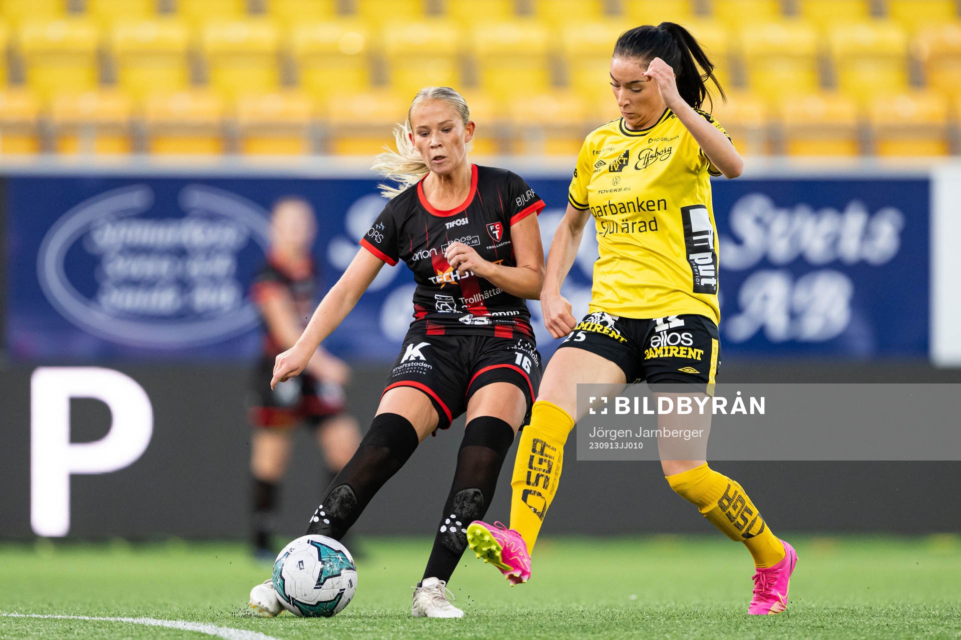 Trollhättans Ellen Bengtsson och Elfsborgs Izabella