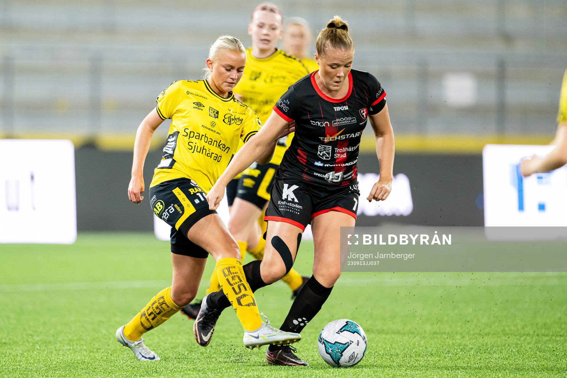 Elfsborgs Matilda Ståhlbom Karlsson och Trollhättans Ida
