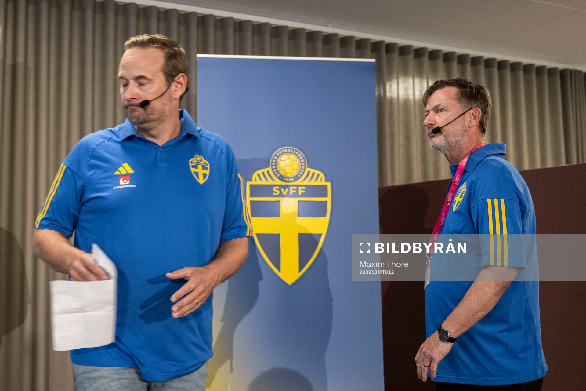 Martin Qvarmans Möller, U23 coach and head coach Peter