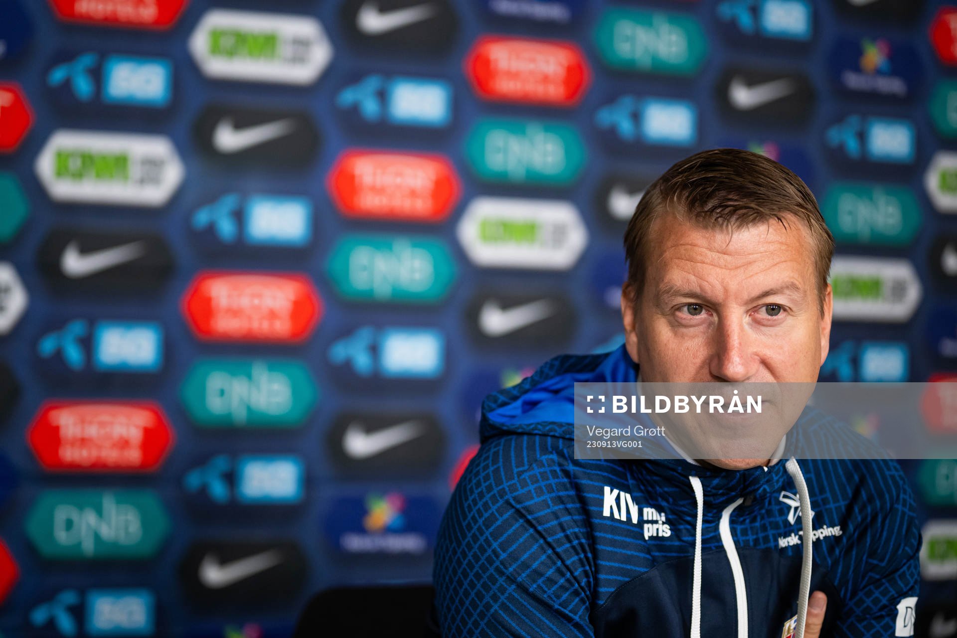 Leif Gunnar Smerud, interim head coach of the Norwegian