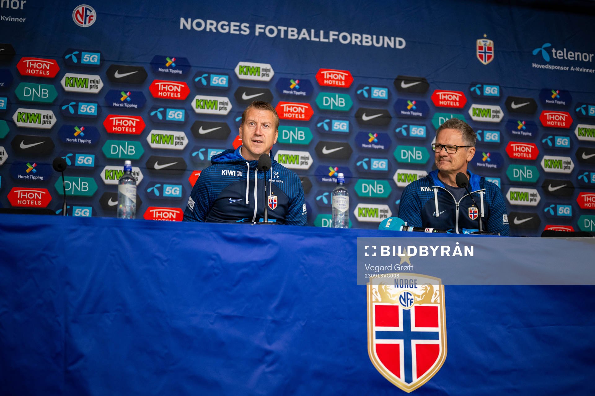 Leif Gunnar Smerud, interim head coach of the Norwegian