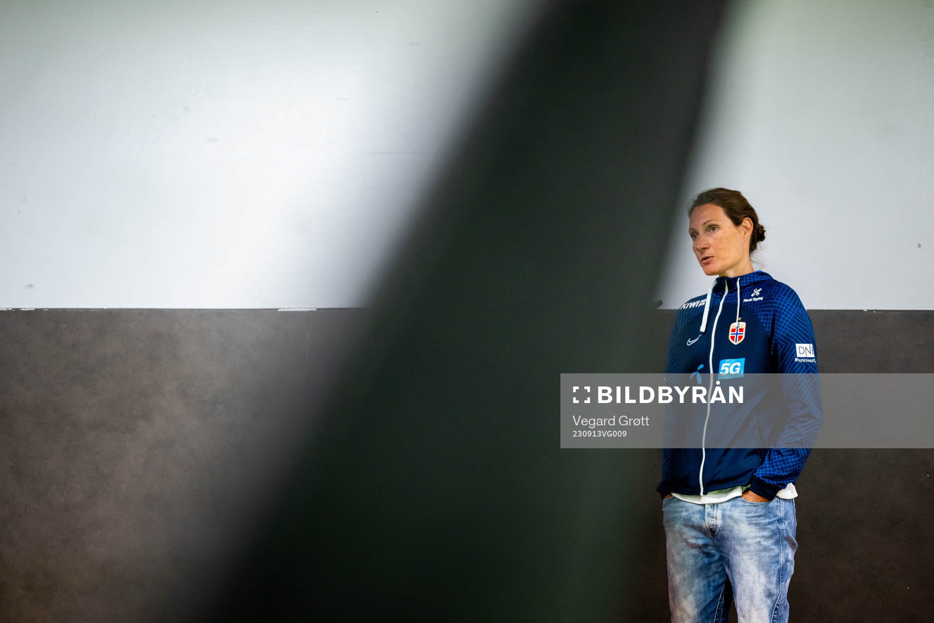 Ingvild Stensland, assistant coach of the Norwegian women's