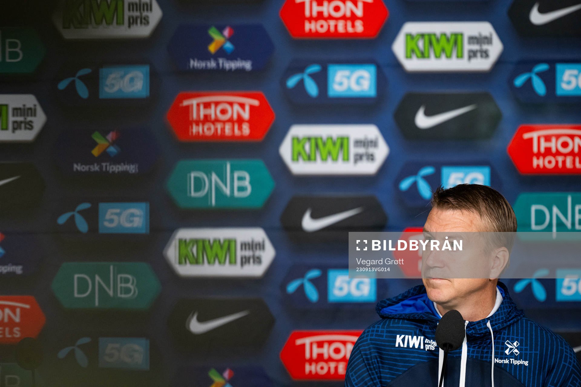 Leif Gunnar Smerud, interim head coach of the Norwegian