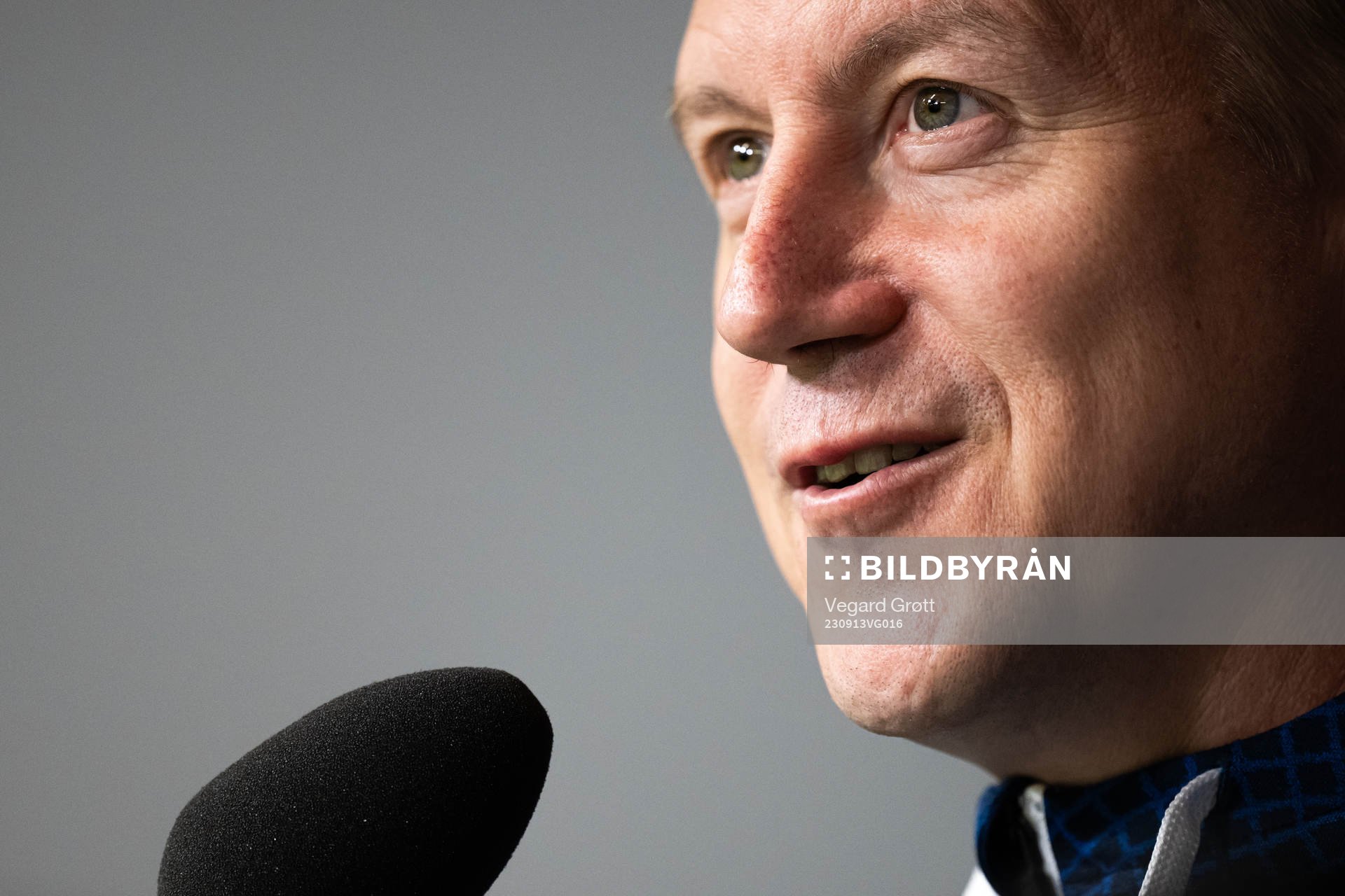 Leif Gunnar Smerud, interim head coach of the Norwegian