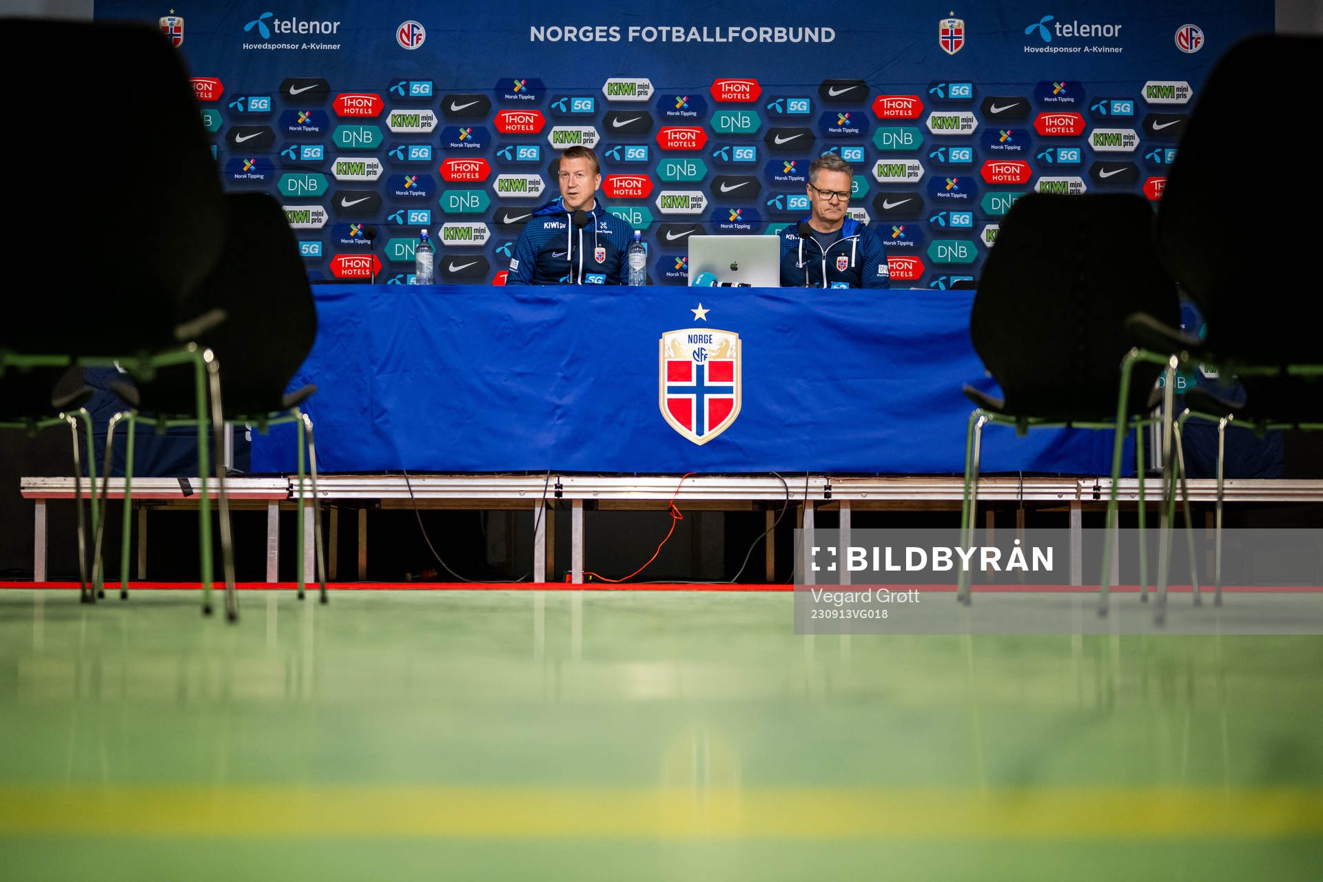 Leif Gunnar Smerud, interim head coach of the Norwegian