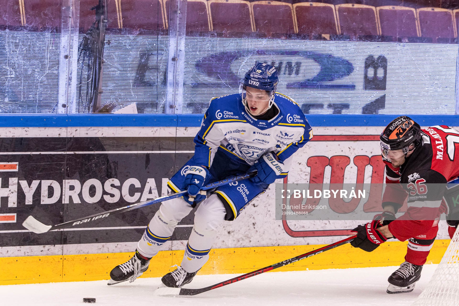 Leksands Anton Johansson och Örebros Emil Larsson