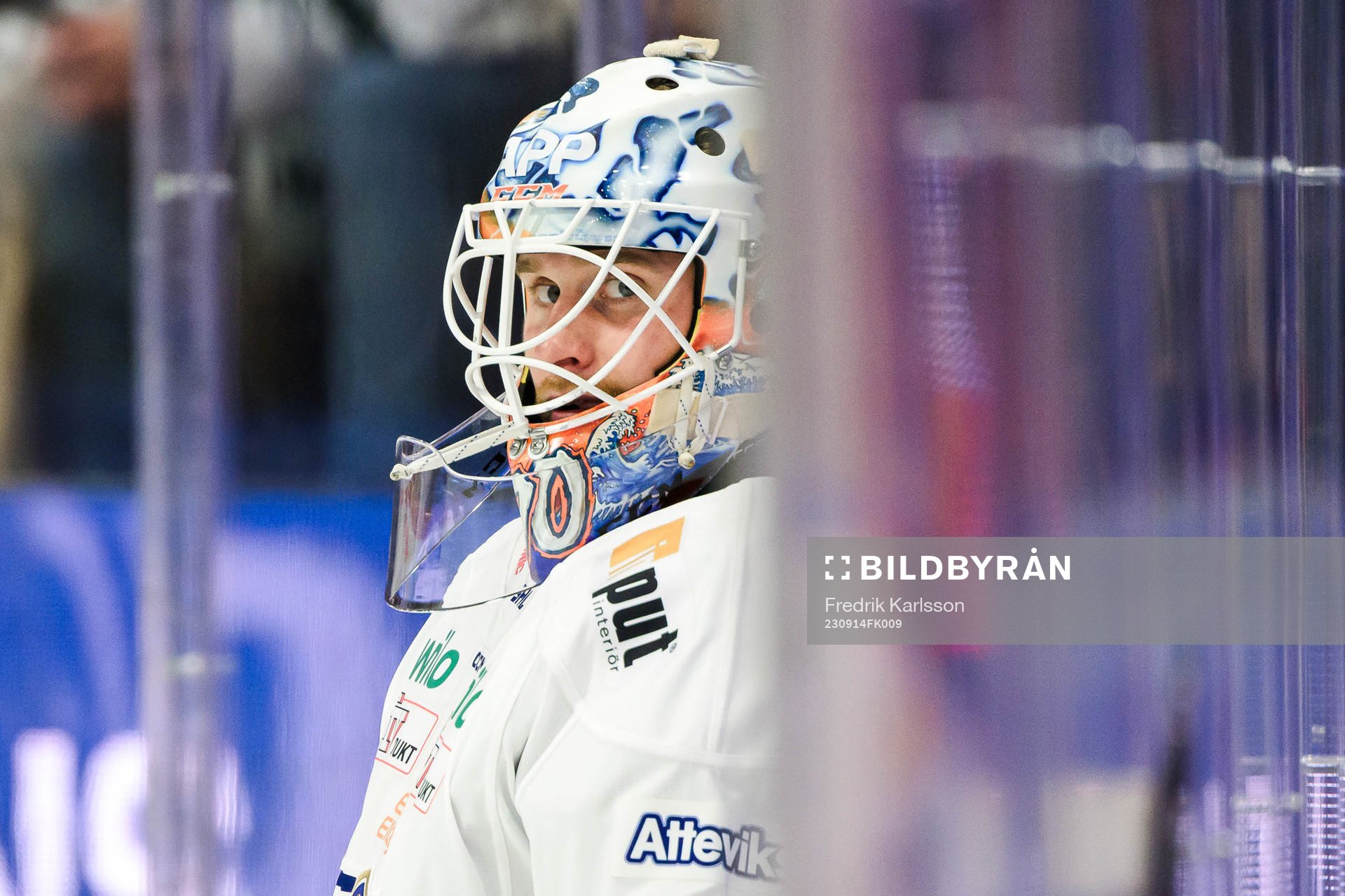 Växjös målvakt Adam Åhman