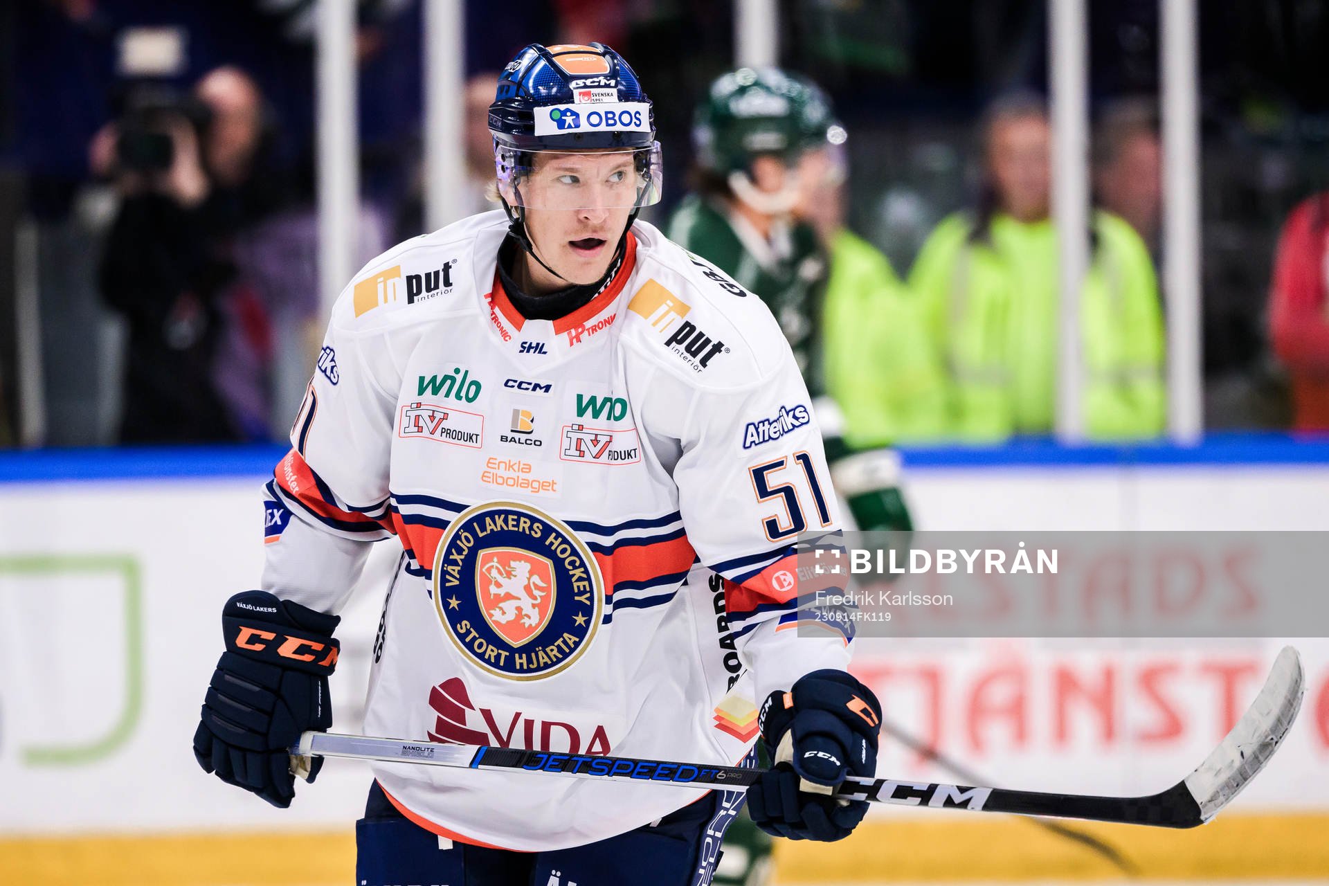 Växjös Emil Sylvegård deppar