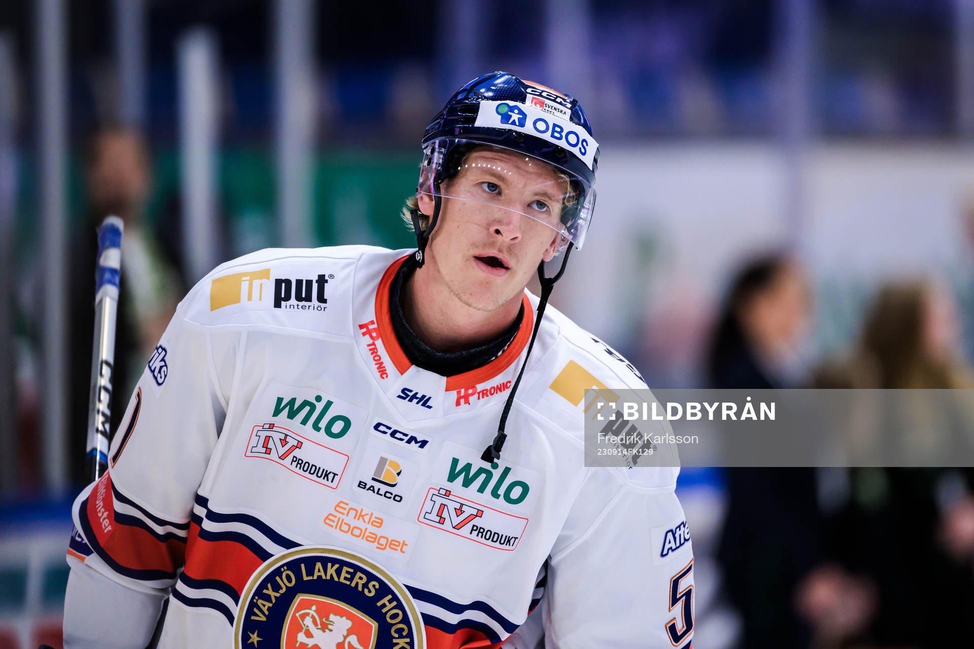 Växjös Emil Sylvegård deppar