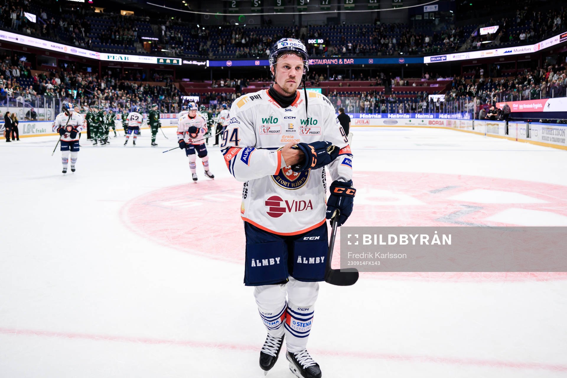Växjös Joel Persson deppar