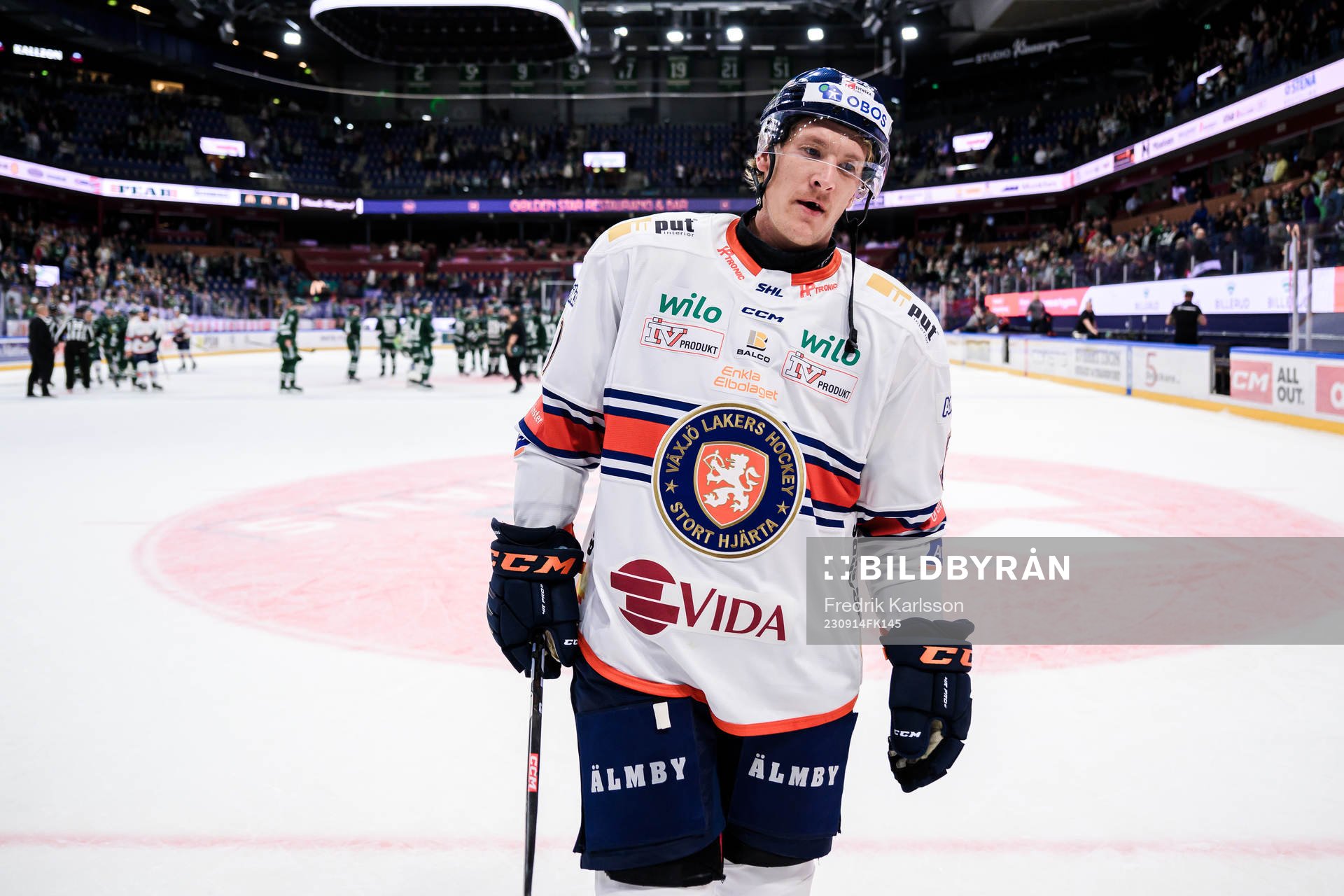 Växjös Emil Sylvegård deppar