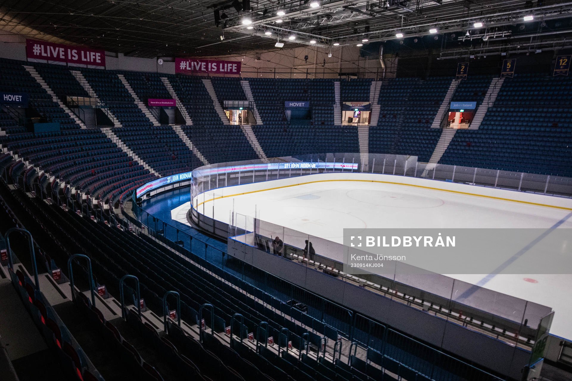 Interiör av Hovet