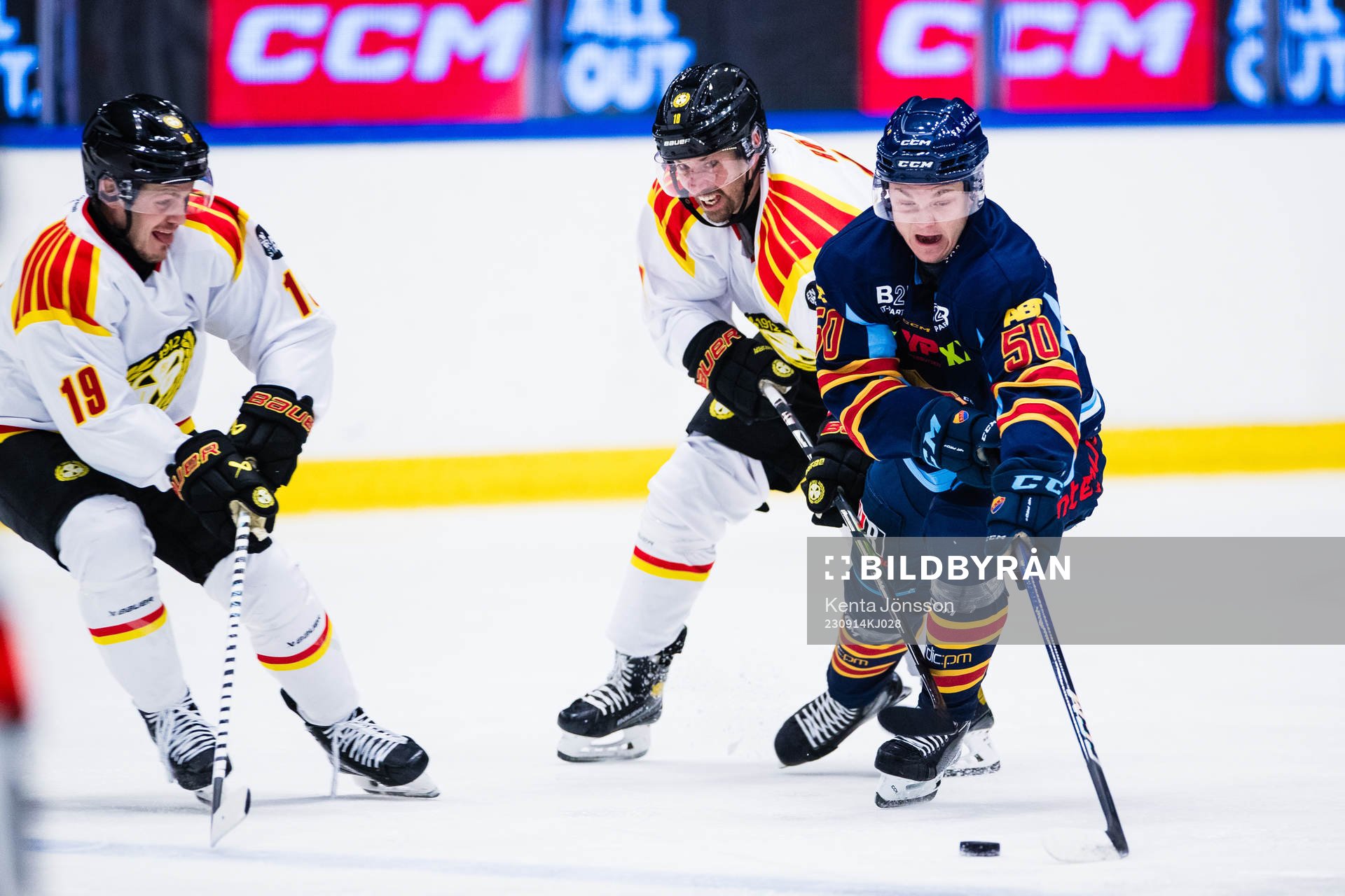 Brynäs Anton Rödin och Djurgårdens Oscar Lundin