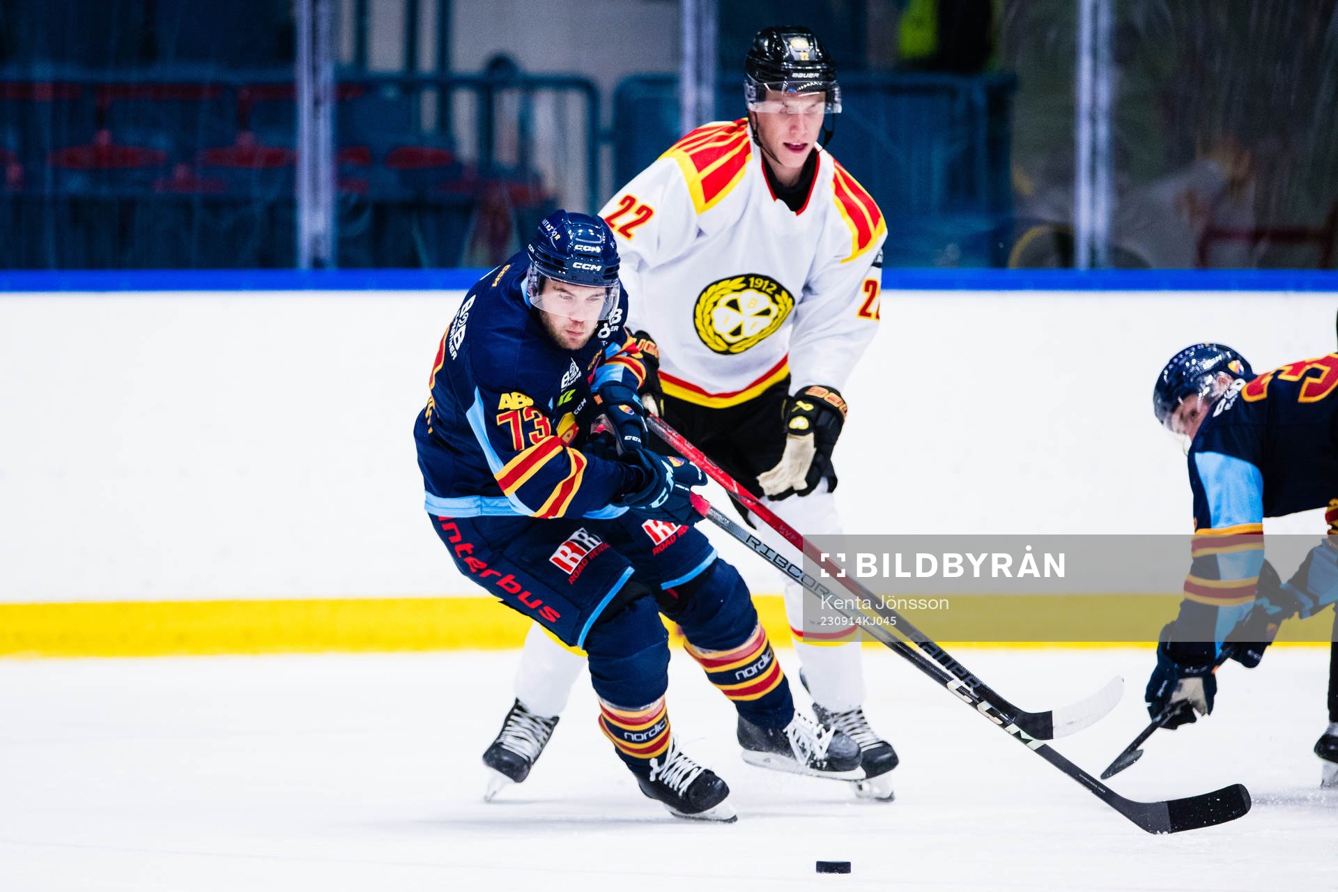 Djurgårdens Anton Gradin och Brynäs Kasper Larsen