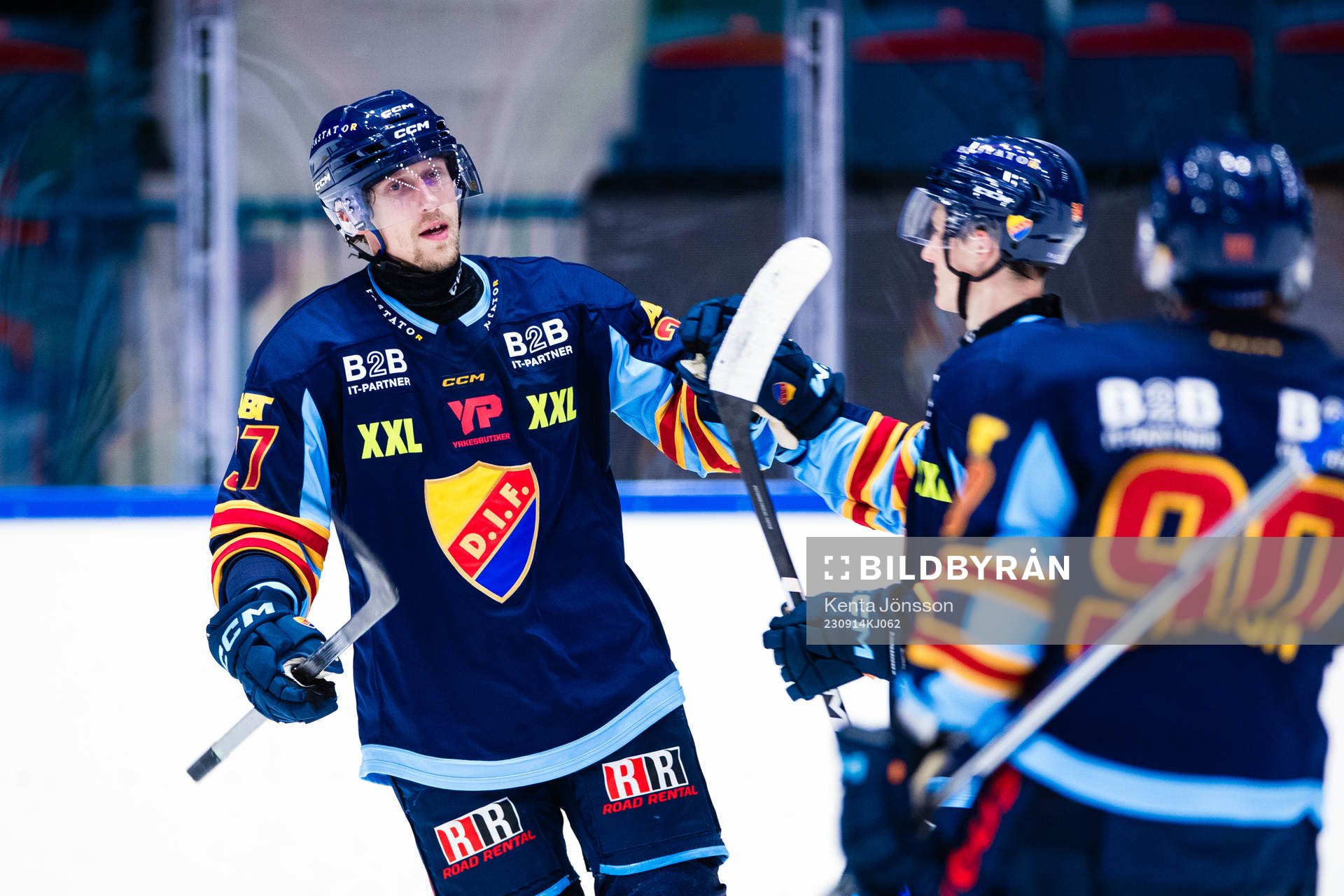 Djurgårdens John Norman jublar