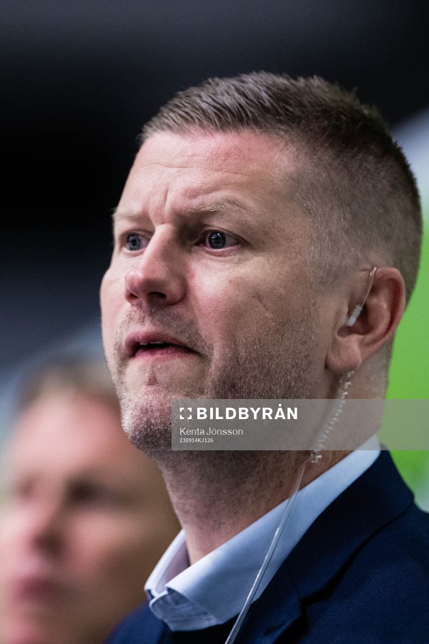 Djurgårdens assisterande tränare Michael Holmqvist