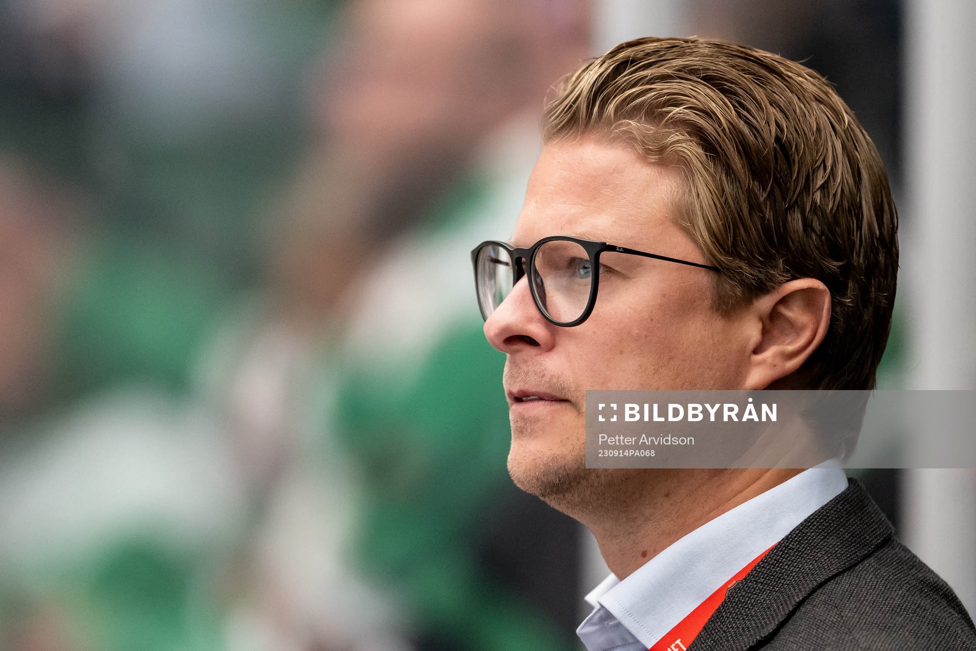 Malmö Redhawks sportchef Björn Liljander