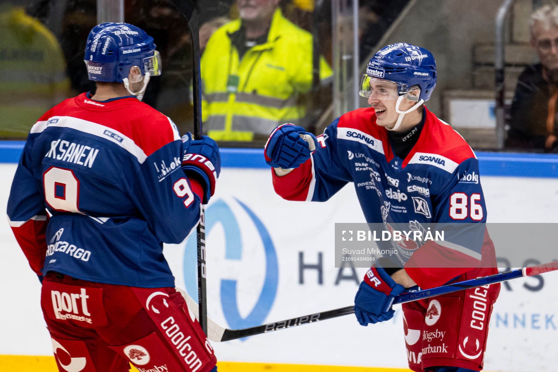 Oskarshamns Lukas Jasek jublar