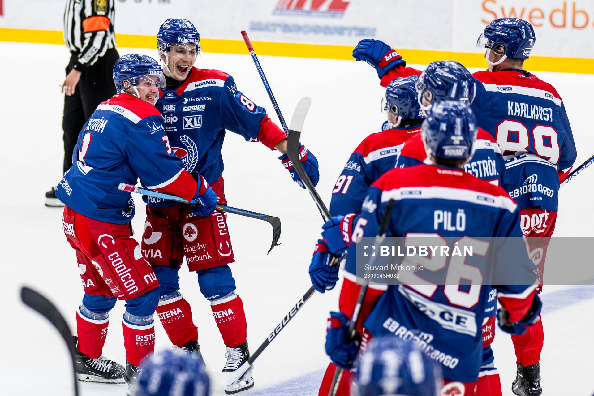 Oskarshamns Lukas Jasek jublar