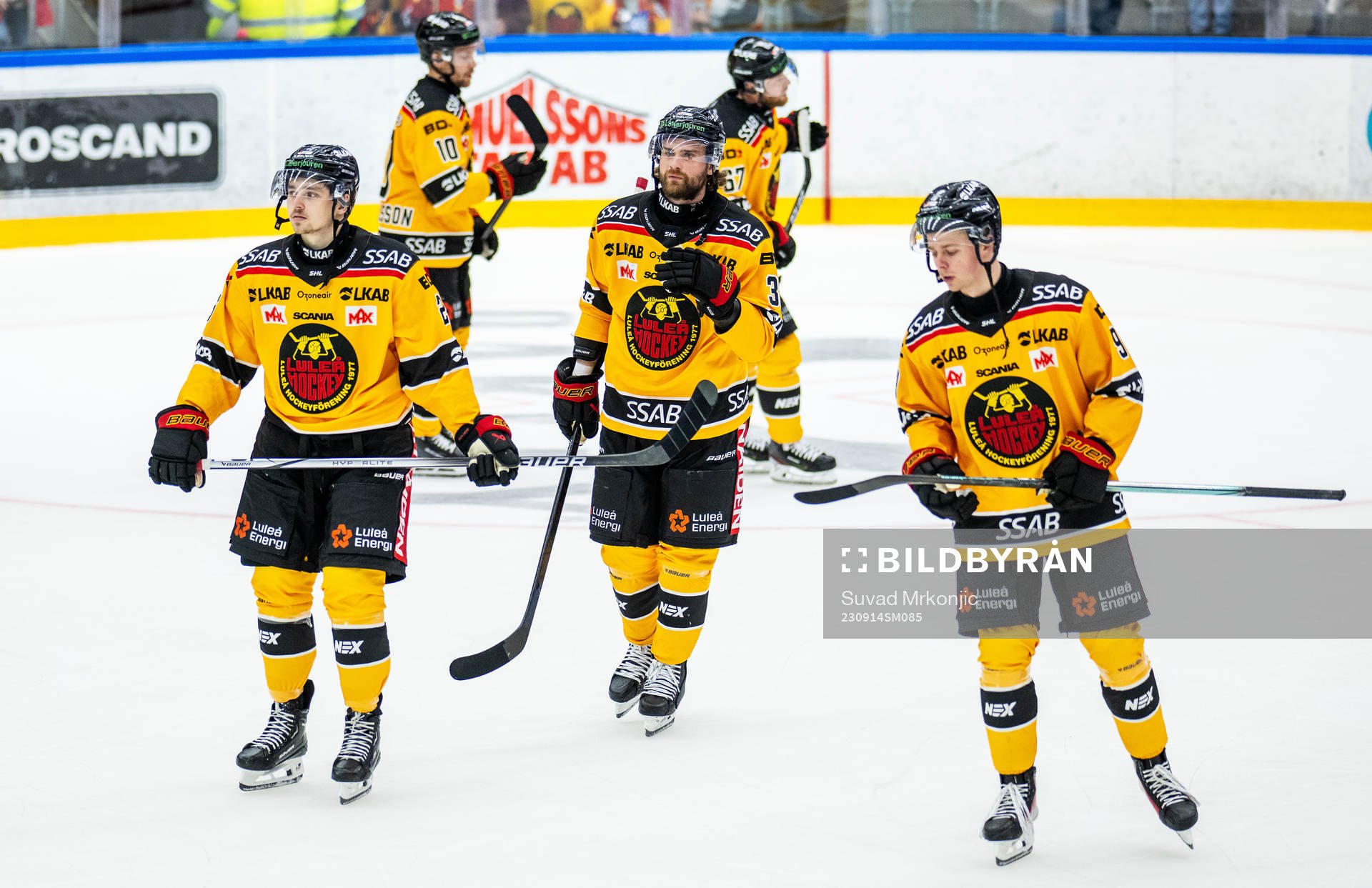 Luleås spelare deppar
