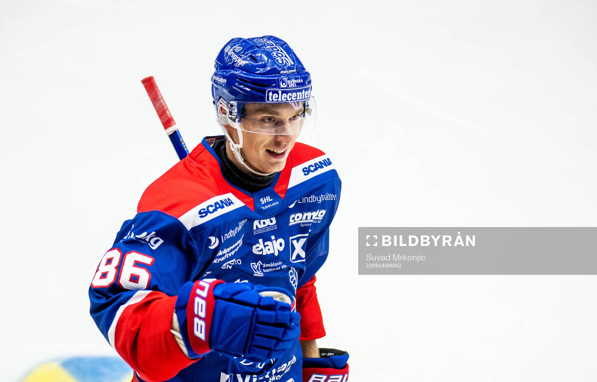 Oskarshamns Lukas Jasek jublar